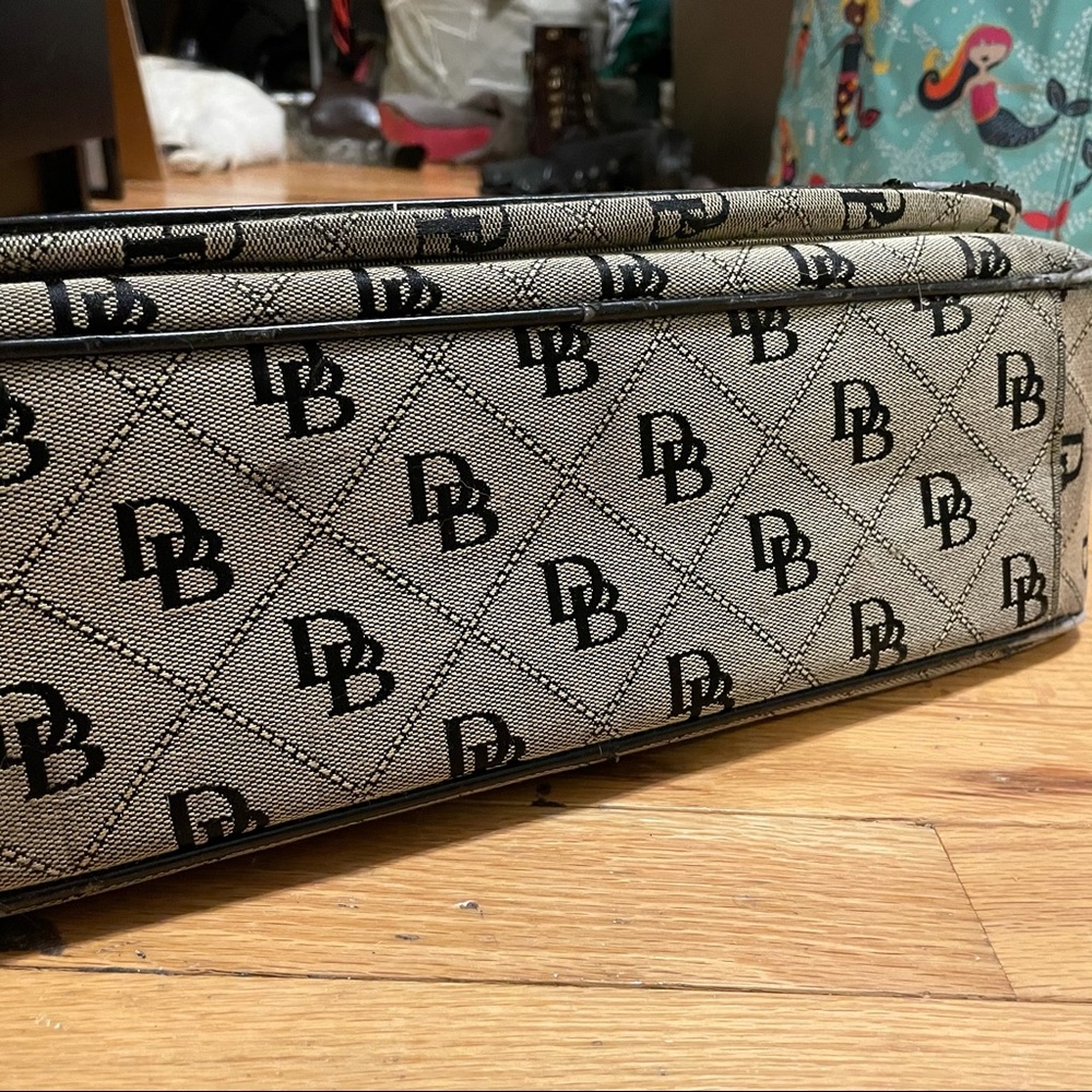 Dooney & Bourke Monogram Satchel Bag - Picture 9 of 13